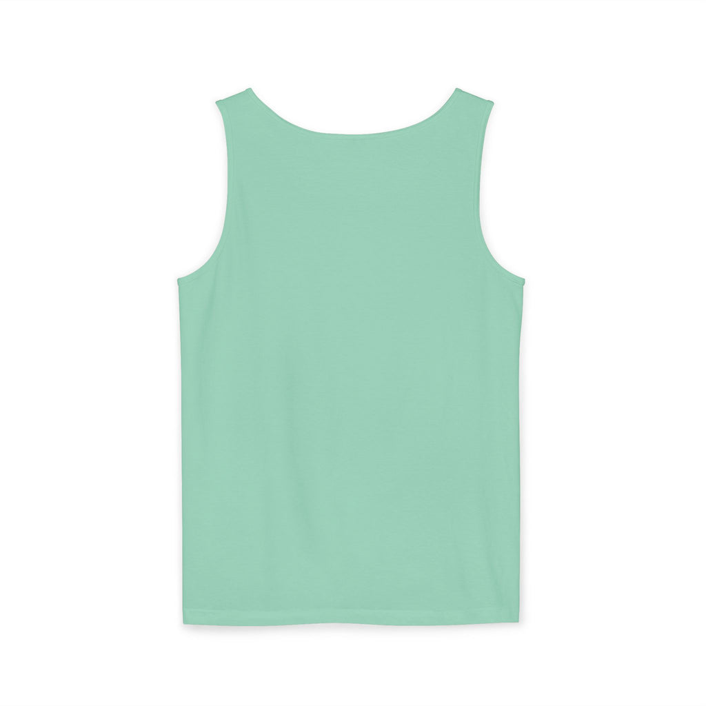 Ravens Summit Sunset Palm Tank Top  — Retro Beach Vibes Graphic Tank