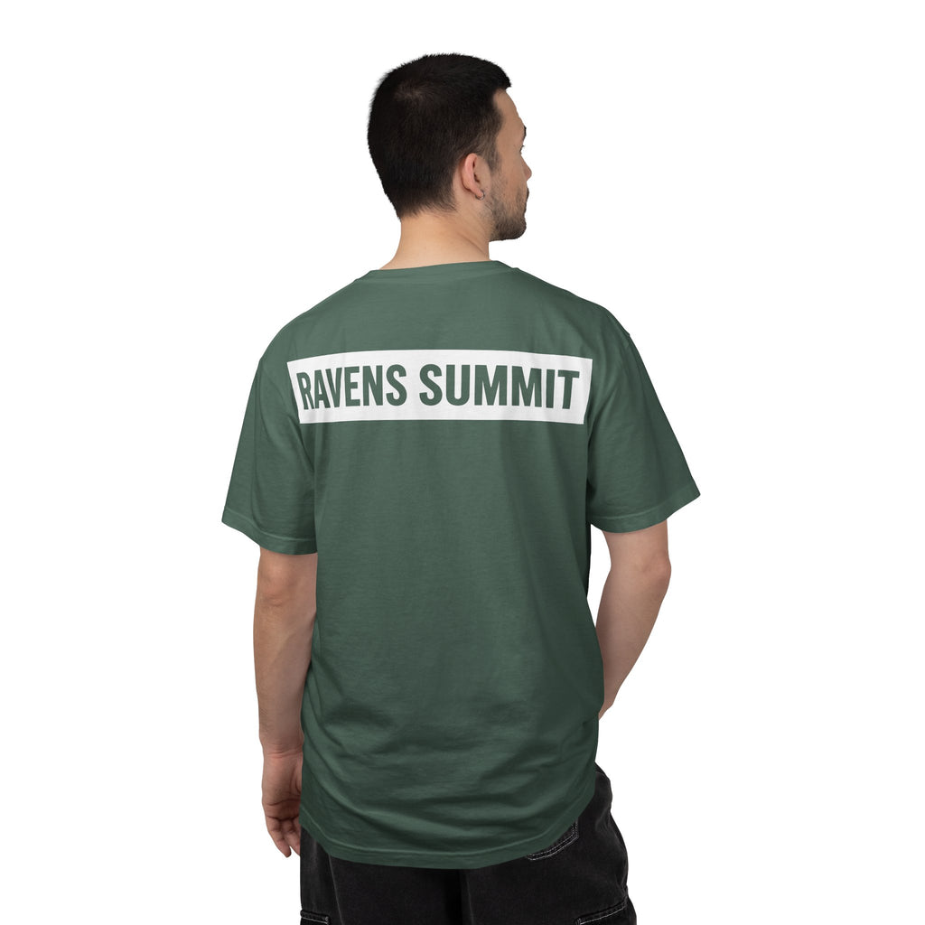 Raven Summit T-Shirt — Mountain Eagle Dark Graphic Tee