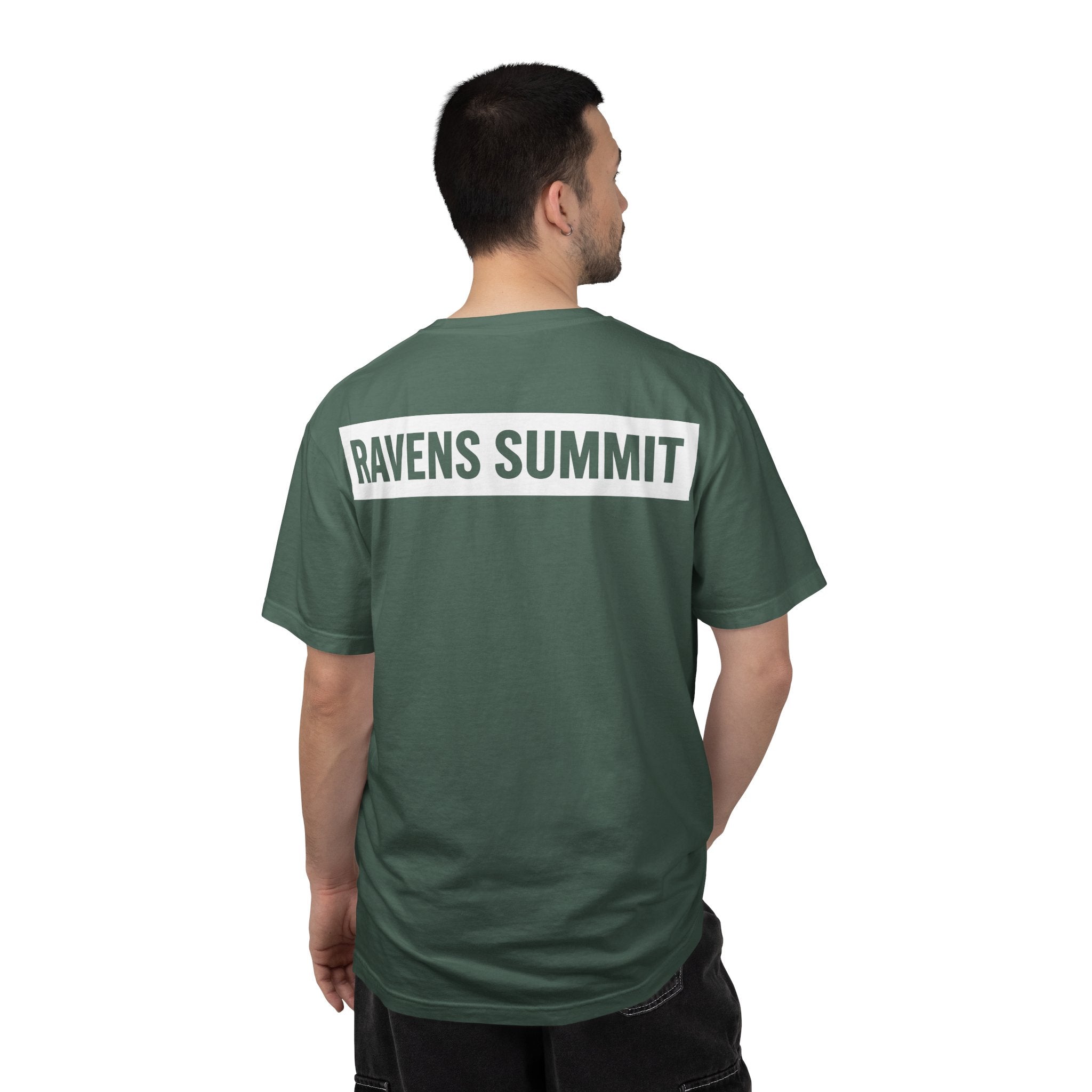 Raven Summit T-Shirt — Mountain Eagle Dark Graphic Tee