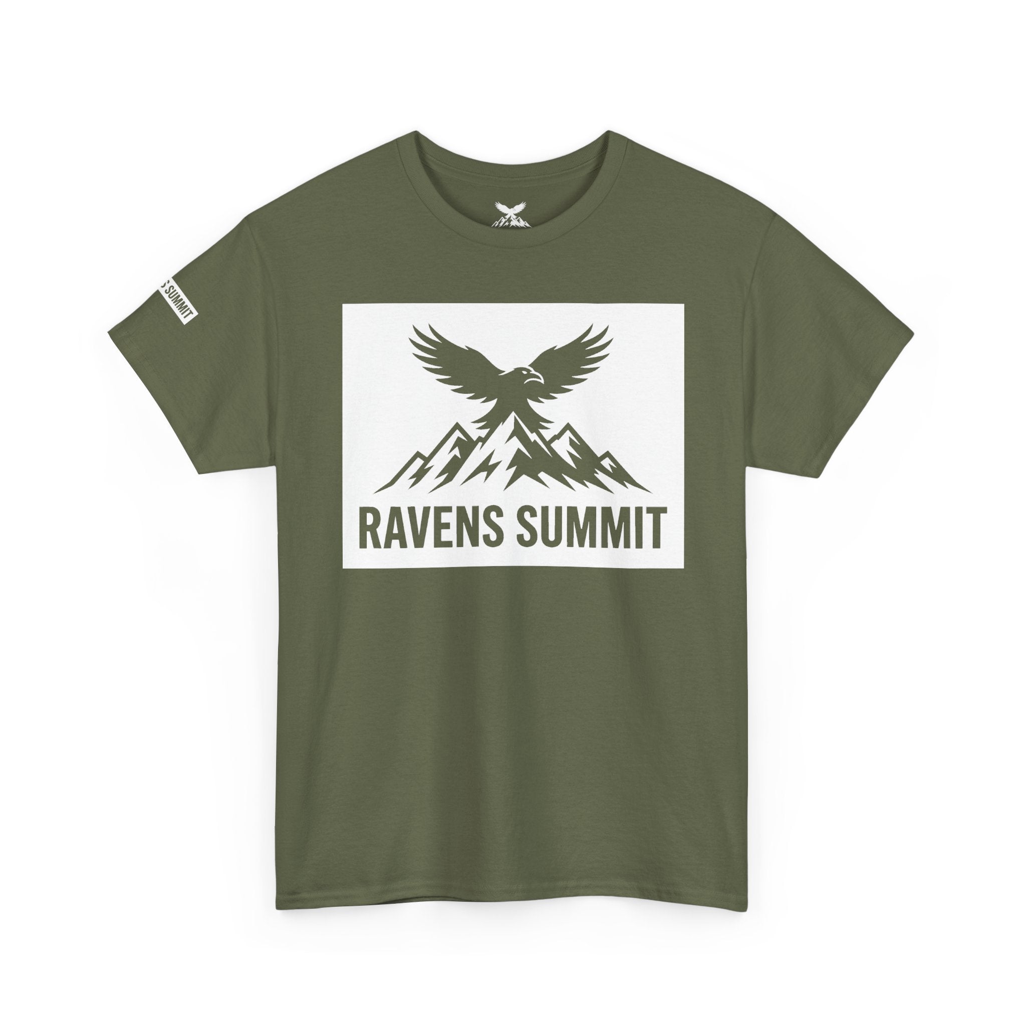 Ravens Summit Dark T-Shirt — Mountain Raven Outdoor Graphic Tee