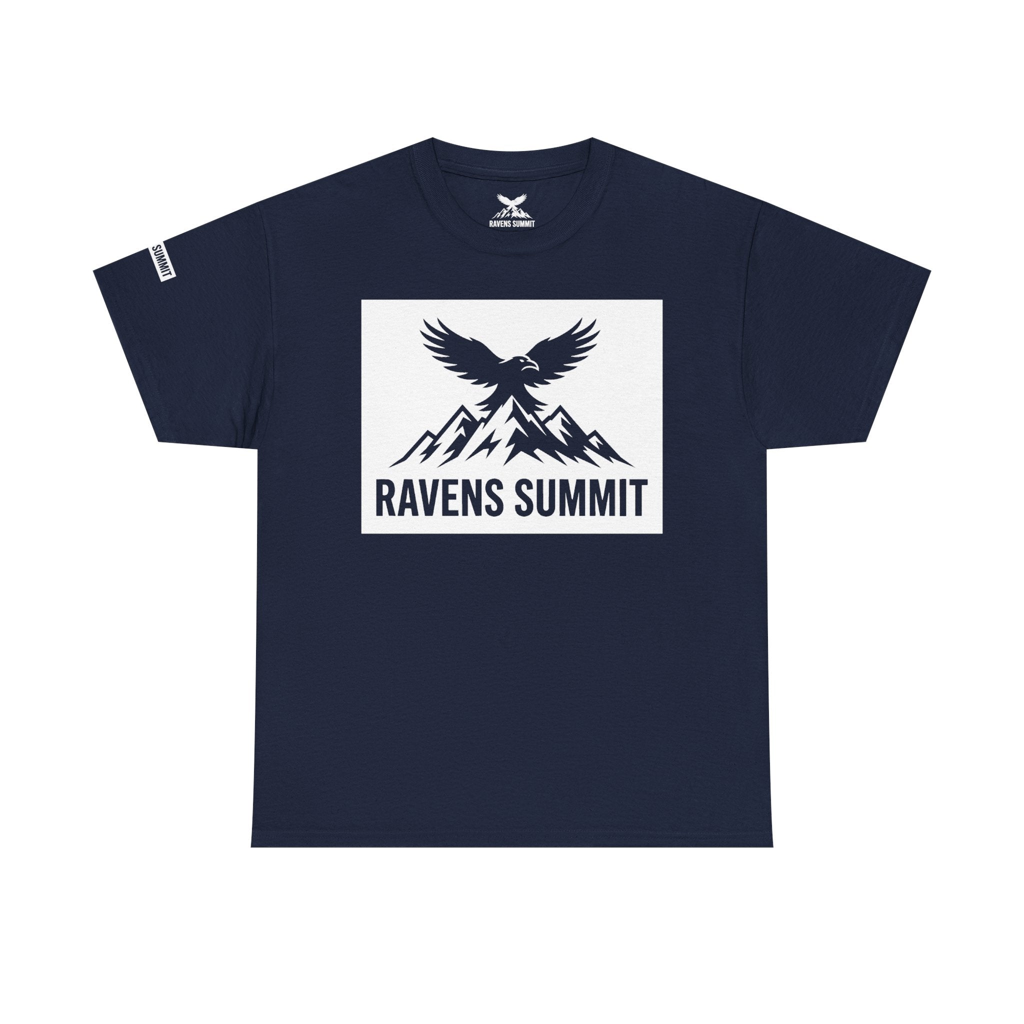 Ravens Summit Dark T-Shirt — Mountain Raven Outdoor Graphic Tee