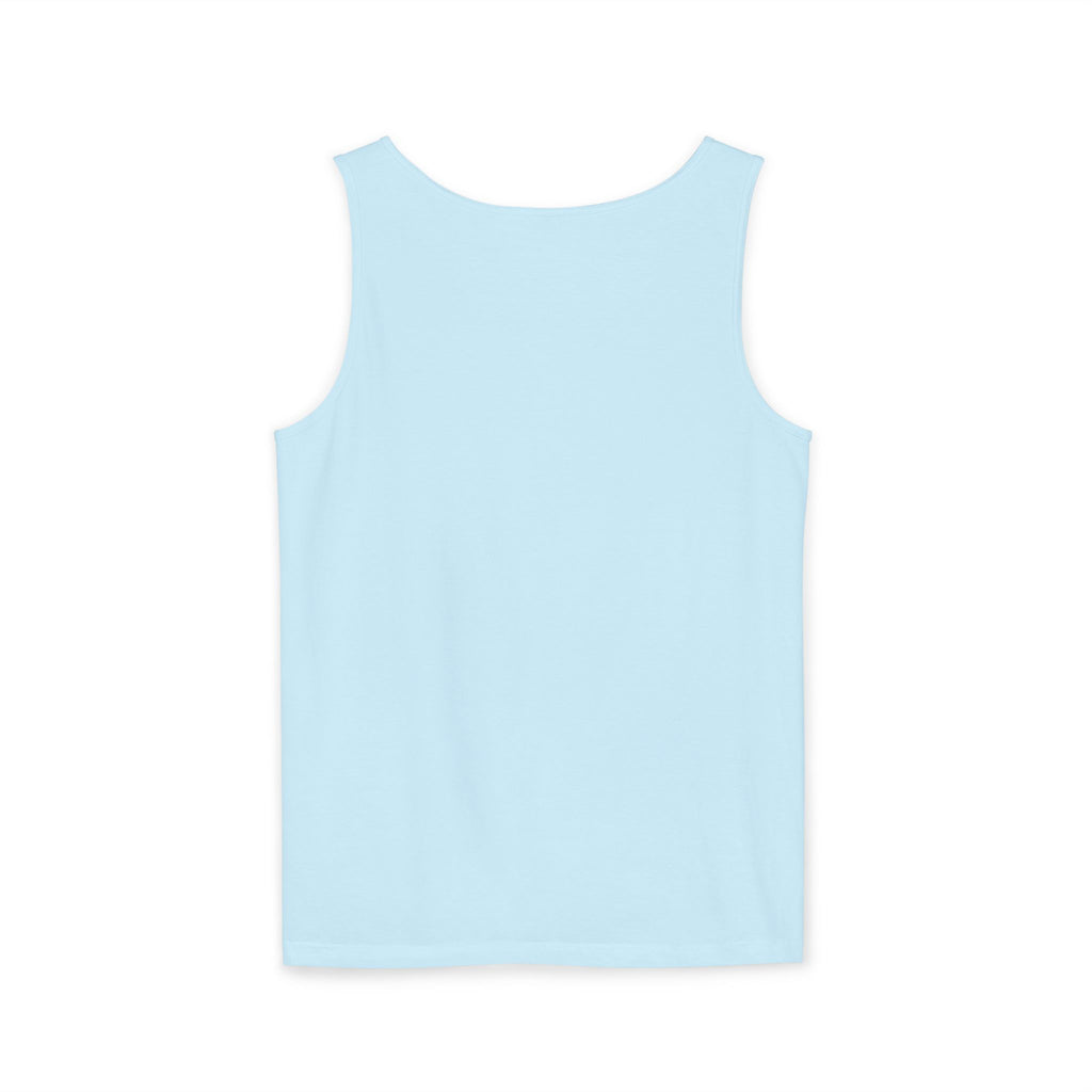 Ravens Summit Sunset Palm Tank Top  — Retro Beach Vibes Graphic Tank