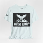Ravens Summit T‑Shirt — Mountain Raven Graphic Tee Light