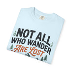Not All Who Wander Are Lost Mountain T-Shirt — Ravens Summit Adventure Tee