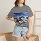 Mountain Climb Achievement Photo T-Shirt — "I Climbed Mount Everest" Adventure Tee
