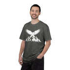 Raven Summit T-Shirt — Mountain Eagle Dark Graphic Tee