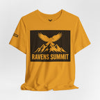 Ravens Summit T‑Shirt — Mountain Raven Graphic Tee Light