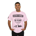 Customisable Ravens Summit 50 Years Tee — "Authentic 50 Years of Not Giving a Damn" Mountain Graphic T‑Shirt