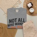 Not All Who Wander Are Lost Mountain T-Shirt — Ravens Summit Adventure Tee