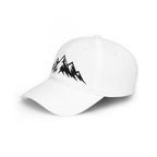 Mountain Outline Baseball Cap — Raven’s Summit Low-Profile Hat