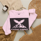 Ravens Summit Crewneck Sweatshirt — Mountain Raven Graphic Pullover