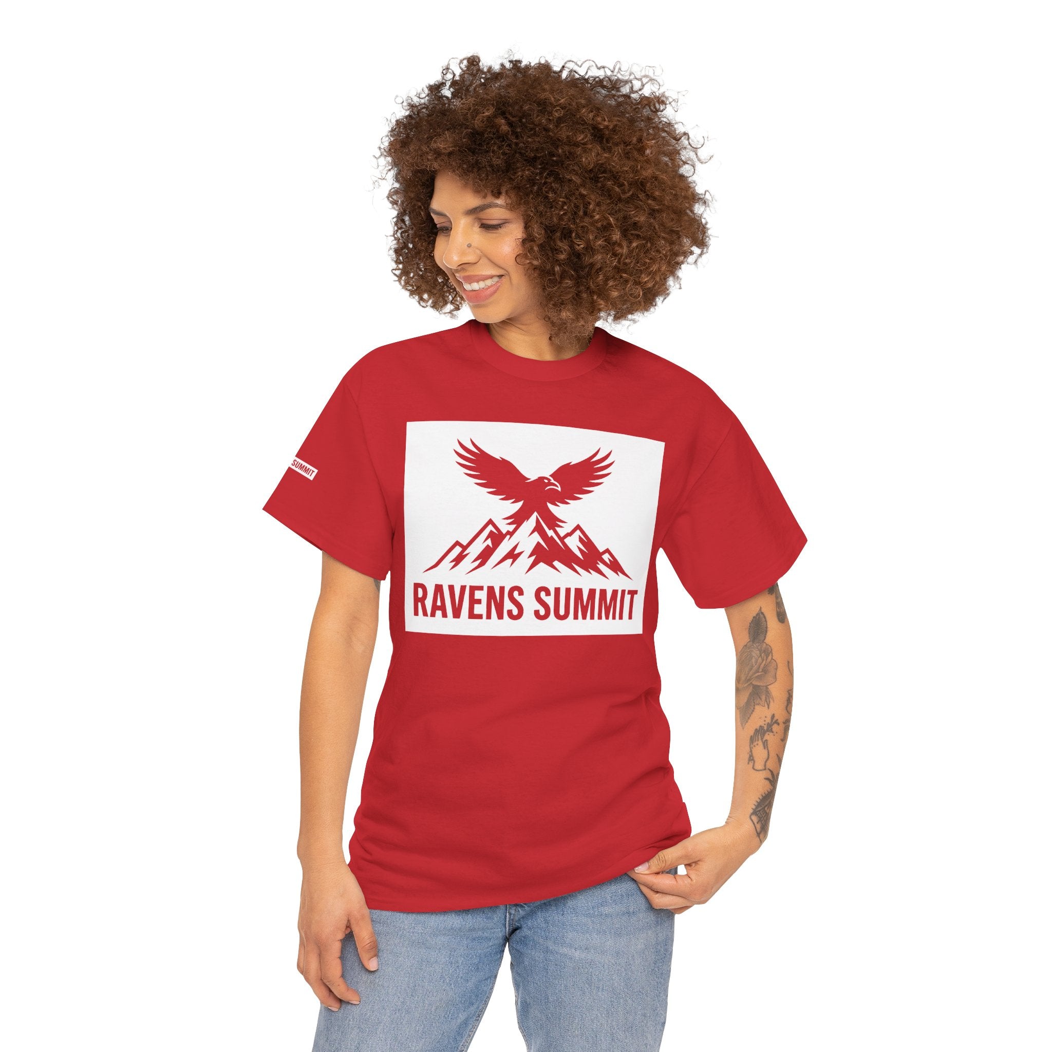 Ravens Summit Dark T-Shirt — Mountain Raven Outdoor Graphic Tee