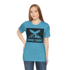 Ravens Summit T‑Shirt — Mountain Raven Graphic Tee Light