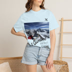 Mountain Climb Achievement Photo T-Shirt — "I Climbed Mount Everest" Adventure Tee