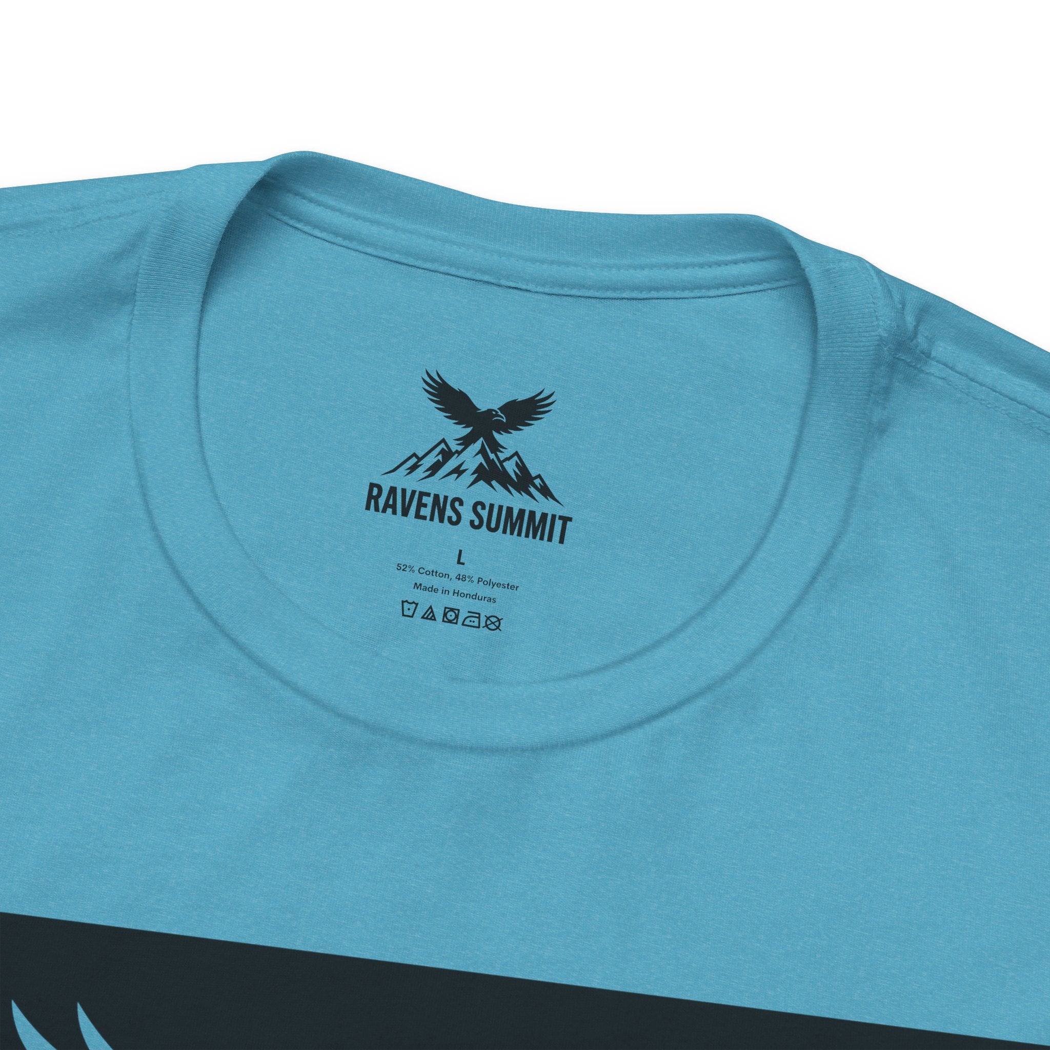 Ravens Summit T‑Shirt — Mountain Raven Graphic Tee Light