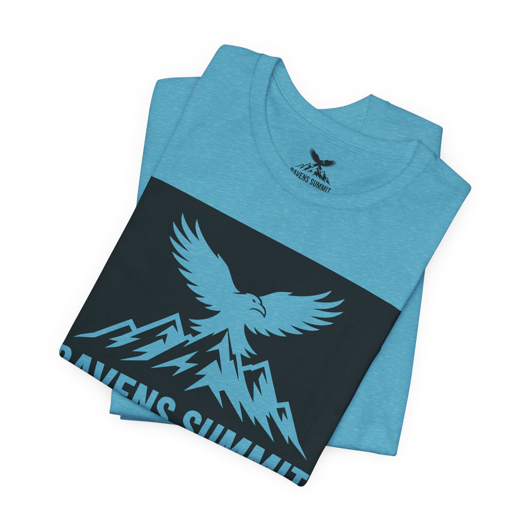 Ravens Summit T‑Shirt — Mountain Raven Graphic Tee Light