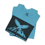Ravens Summit T‑Shirt — Mountain Raven Graphic Tee Light