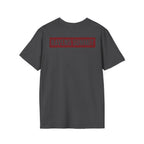 Raven Line Art T‑Shirt — Geometric Mountain Raven Sketch Tee