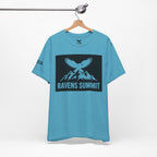 Ravens Summit T‑Shirt — Mountain Raven Graphic Tee Light