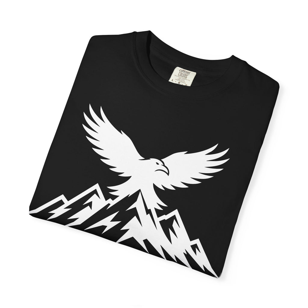Raven Summit T-Shirt — Mountain Eagle Dark Graphic Tee
