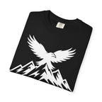 Raven Summit T-Shirt — Mountain Eagle Dark Graphic Tee