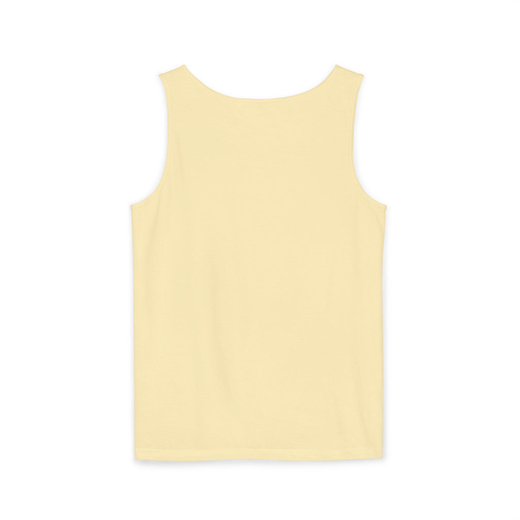 Ravens Summit Sunset Palm Tank Top  — Retro Beach Vibes Graphic Tank