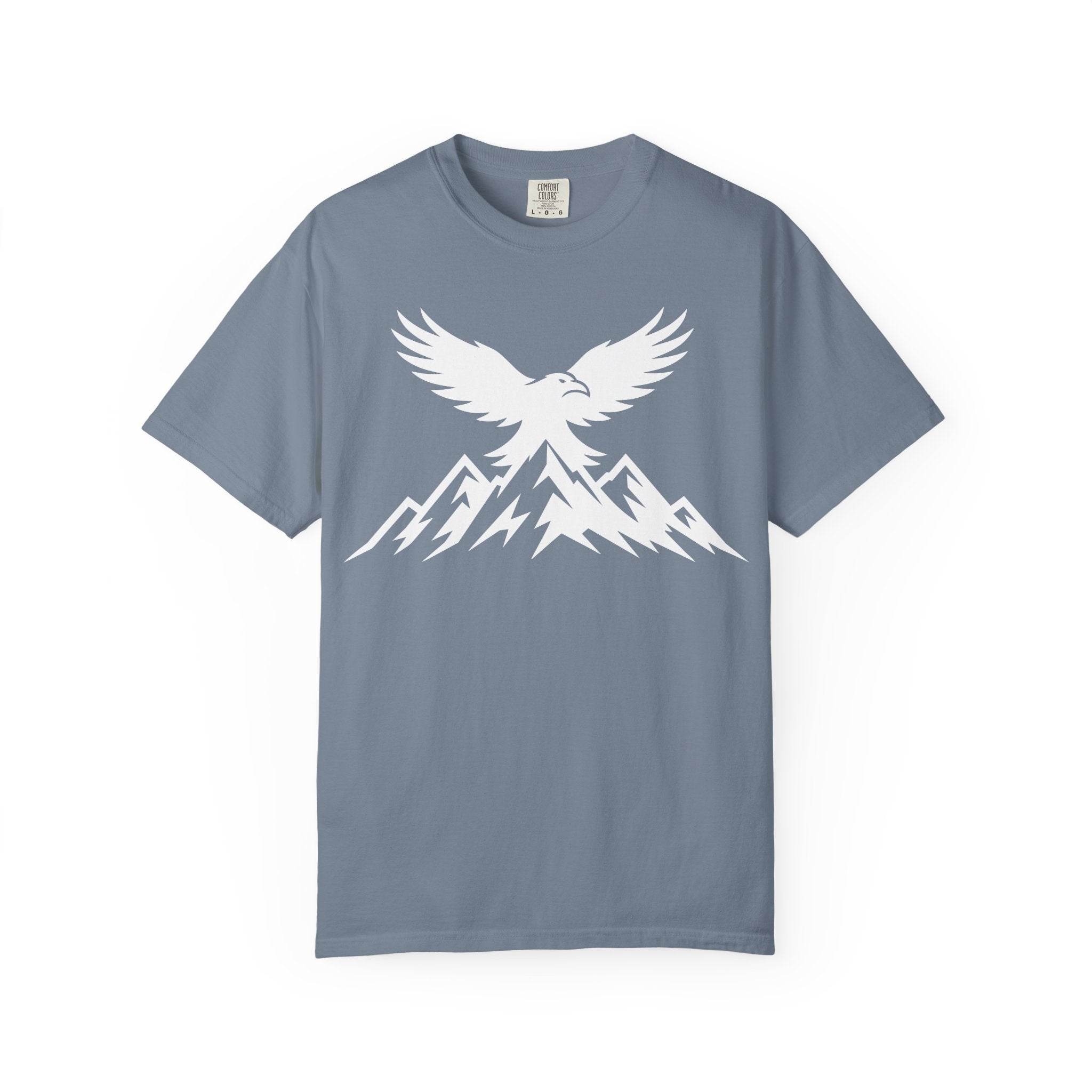 Raven Summit T-Shirt — Mountain Eagle Dark Graphic Tee