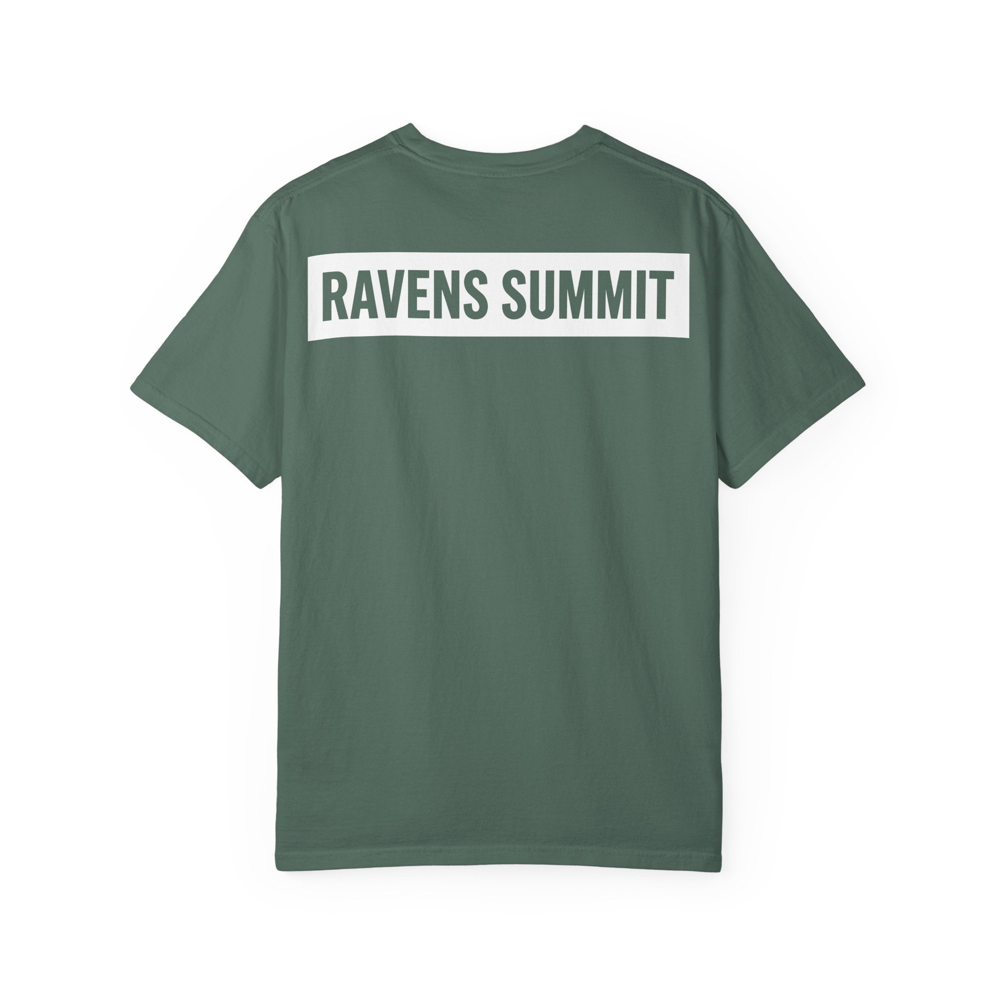 Raven Summit T-Shirt — Mountain Eagle Dark Graphic Tee