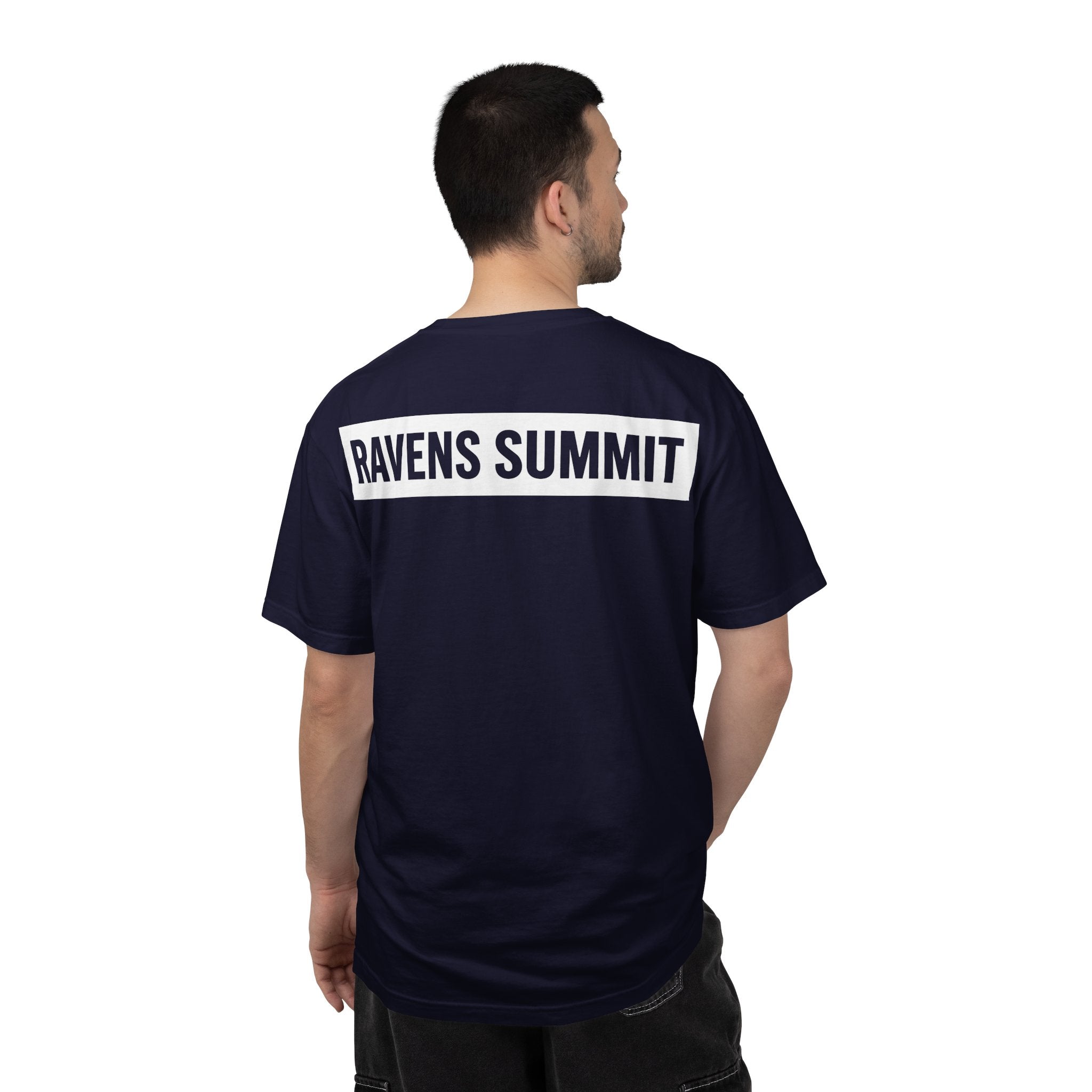 Raven Summit T-Shirt — Mountain Eagle Dark Graphic Tee