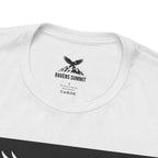 Ravens Summit T‑Shirt — Mountain Raven Graphic Tee Light