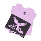 Ravens Summit T‑Shirt — Mountain Raven Graphic Tee Light