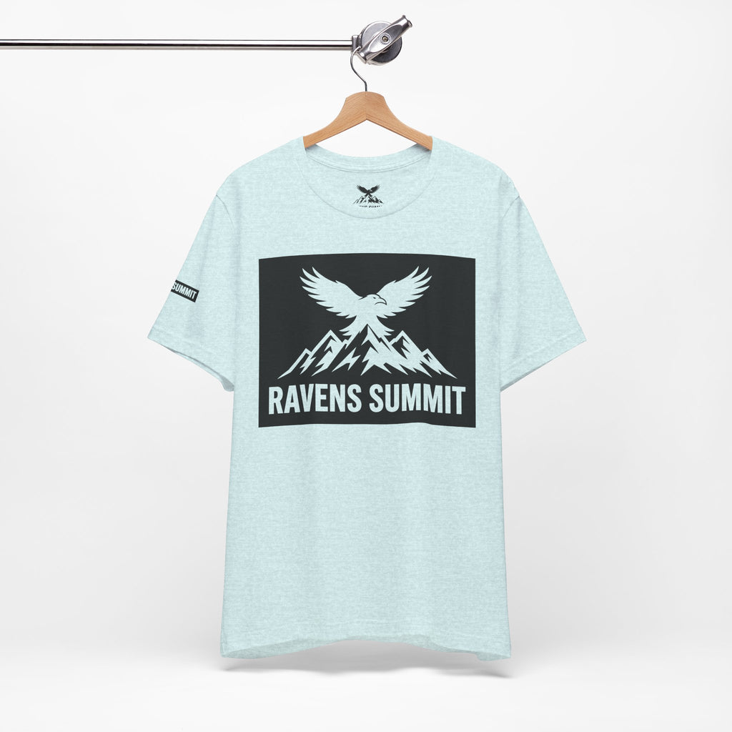 Ravens Summit T‑Shirt — Mountain Raven Graphic Tee Light
