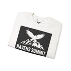 Ravens Summit Crewneck Sweatshirt — Mountain Raven Graphic Pullover