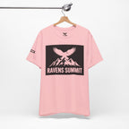 Ravens Summit T‑Shirt — Mountain Raven Graphic Tee Light