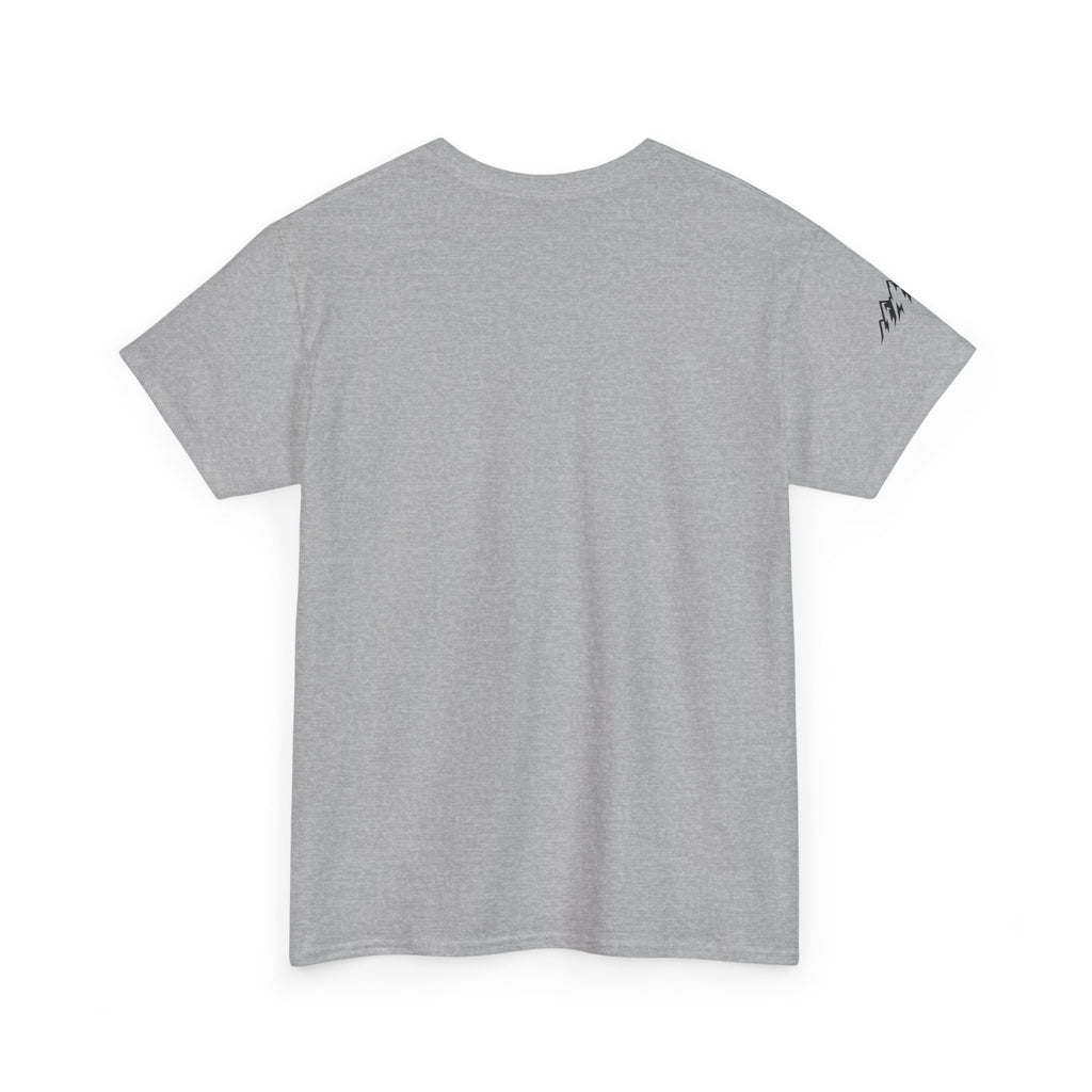 Raven Summit Tee — Minimal Mountain Raven Line Art Graphic T-Shirt