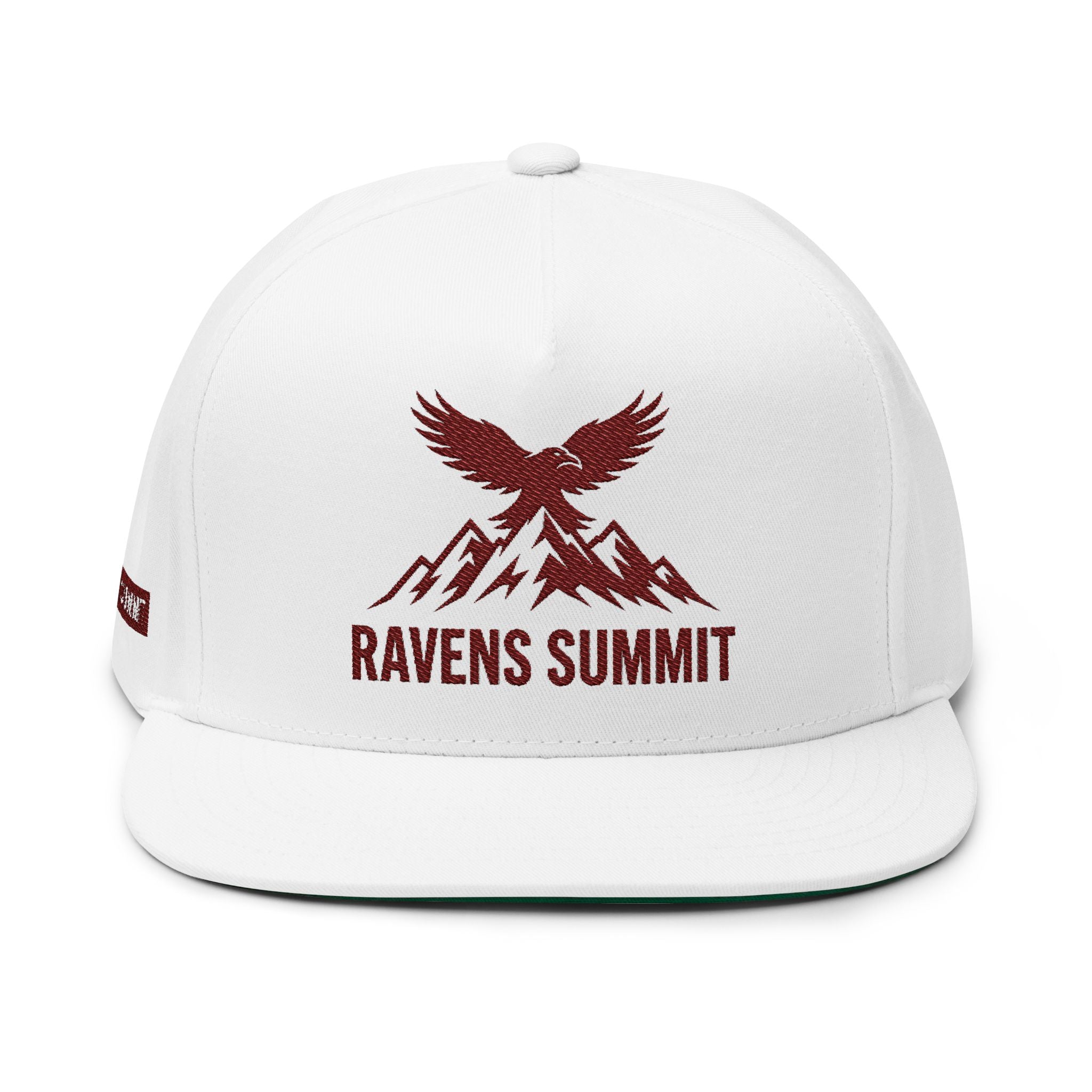 Ravens Summit Embroidered Flat Bill Cap