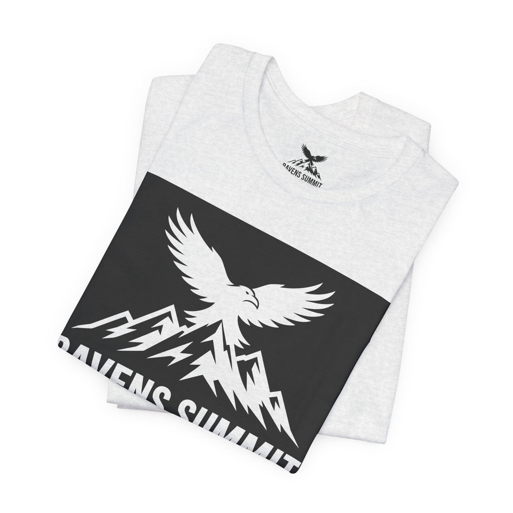 Ravens Summit T‑Shirt — Mountain Raven Graphic Tee Light