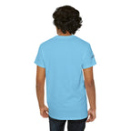 Raven Summit Tee — Minimal Mountain Raven Line Art Graphic T-Shirt