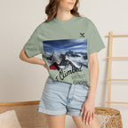 Mountain Climb Achievement Photo T-Shirt — "I Climbed Mount Everest" Adventure Tee