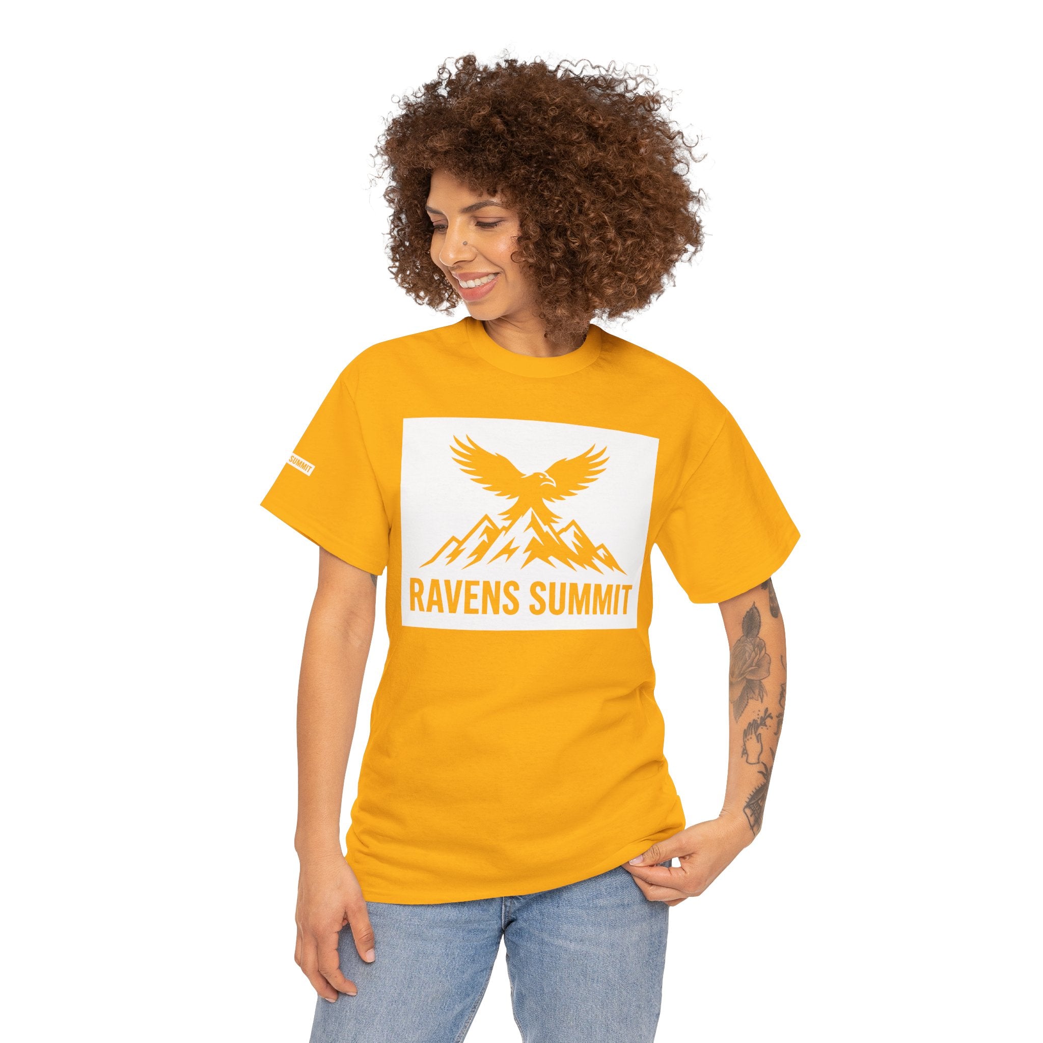 Ravens Summit Dark T-Shirt — Mountain Raven Outdoor Graphic Tee