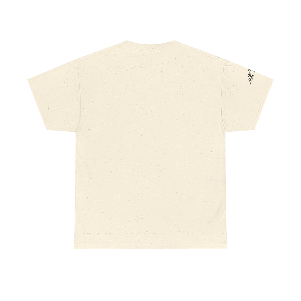 Raven Summit Tee — Minimal Mountain Raven Line Art Graphic T-Shirt