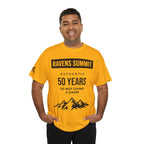 Customisable Ravens Summit 50 Years Tee — "Authentic 50 Years of Not Giving a Damn" Mountain Graphic T‑Shirt