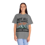 Not All Who Wander Are Lost Mountain T-Shirt — Ravens Summit Adventure Tee