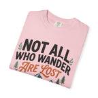 Not All Who Wander Are Lost Mountain T-Shirt — Ravens Summit Adventure Tee
