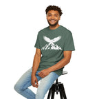 Raven Summit T-Shirt — Mountain Eagle Dark Graphic Tee