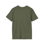 Mountain Raven Tee — Minimal Line Art Bird & Peaks Graphic T-Shirt