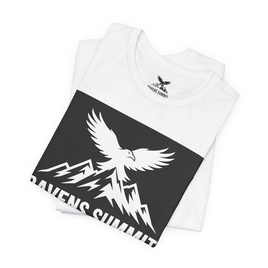 Ravens Summit T‑Shirt — Mountain Raven Graphic Tee Light
