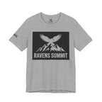 Ravens Summit T‑Shirt — Mountain Raven Graphic Tee Light