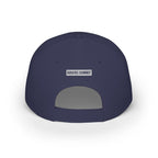 Mountain Graphic Baseball Cap — Low Profile Outdoor Hat Dark