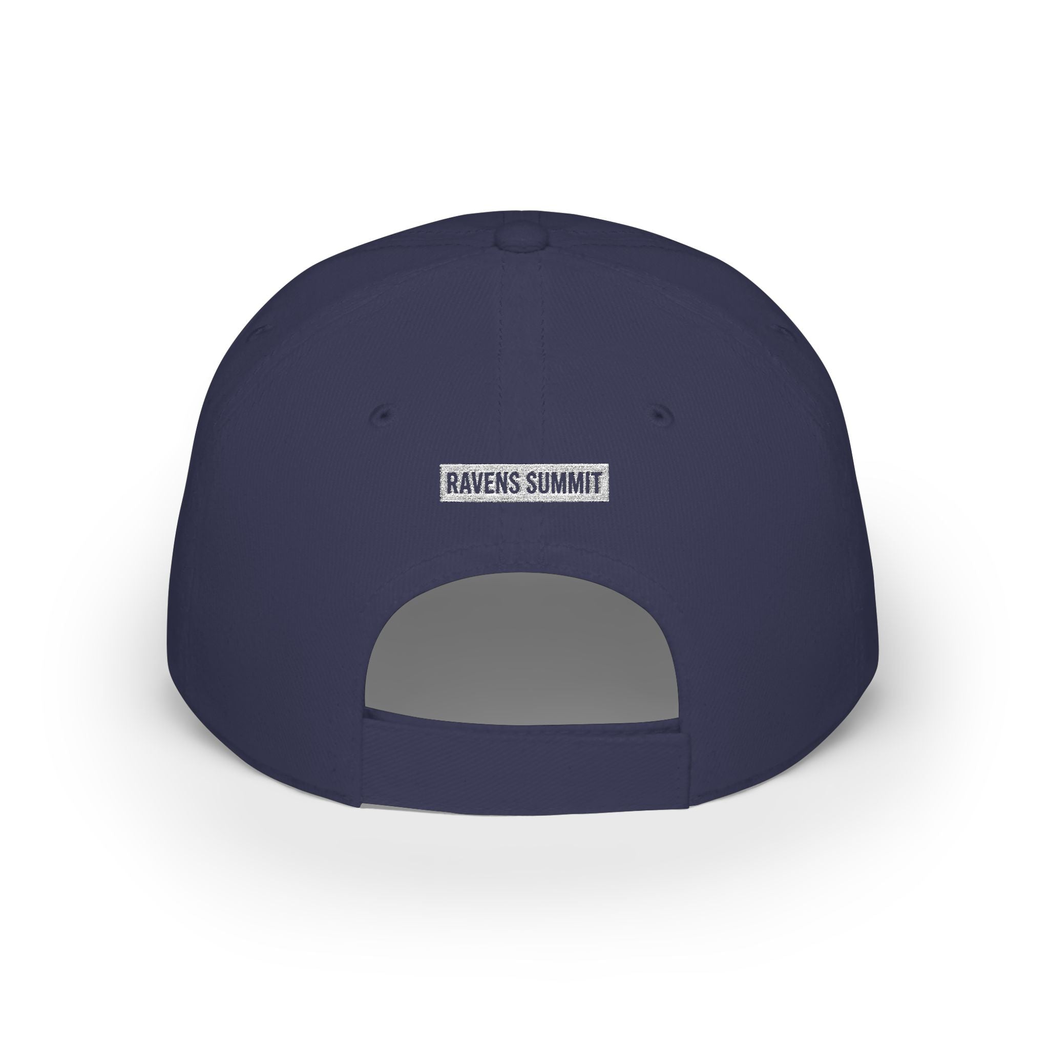 Mountain Graphic Baseball Cap — Low Profile Outdoor Hat Dark